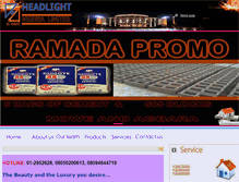 Tablet Screenshot of headlightnigeria.com